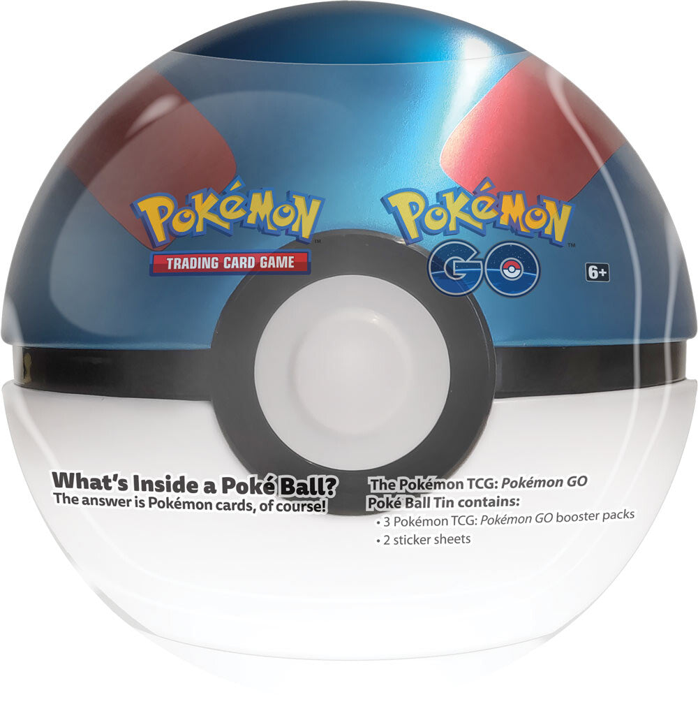 Pokémon TCG: Pokémon GO Poke Ball Tins & Display Cases