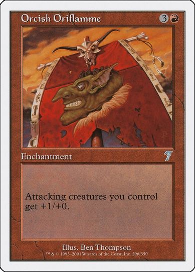 Orcish Oriflamme [7th Edition]