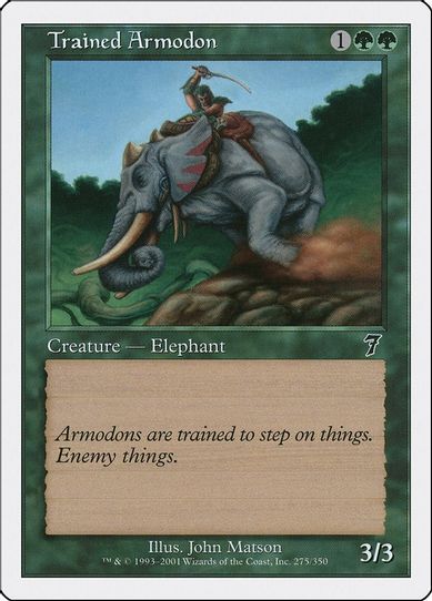 Trained Armodon [7th Edition]