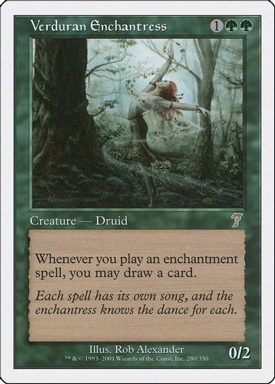 Verduran Enchantress [7th Edition]