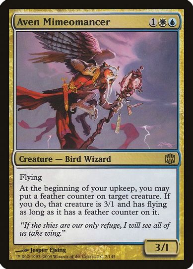 Aven Mimeomancer (2) [Alara Reborn]