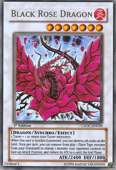 Black Rose Dragon (CSOC-EN039) [Crossroads of Chaos]