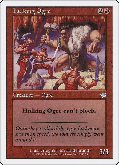 Hulking Ogre (108) [Starter 1999]