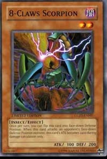 -Claws Scorpion (GLD1-EN007) [Gold Series 2008]