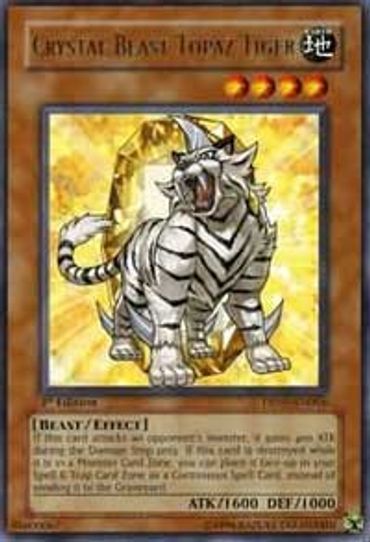 Crystal Beast Topaz Tiger (DP07-EN004) [Duelist Pack 7: Jesse Anderson]