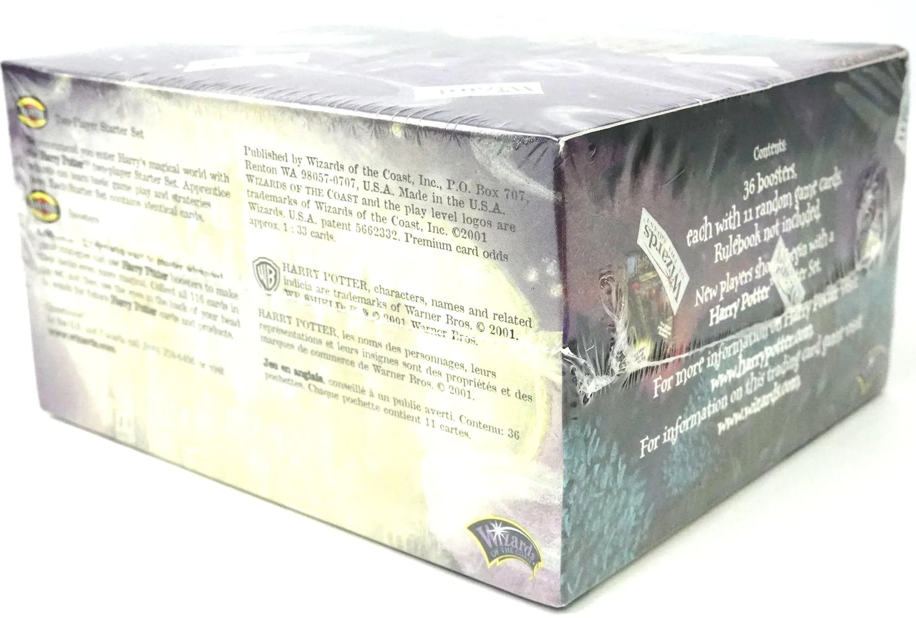 Factory Sealed Case of 6) Harry Potter TCG: Base Set Booster Box (200 – Pokemon Plug