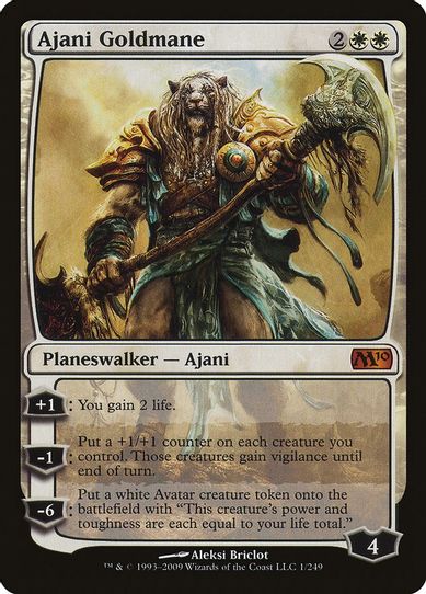 Ajani Goldmane (1) [Magic 2010 (M10)]