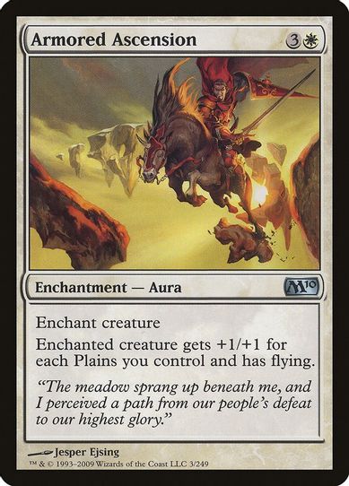 Armored Ascension (3) [Magic 2010 (M10)]