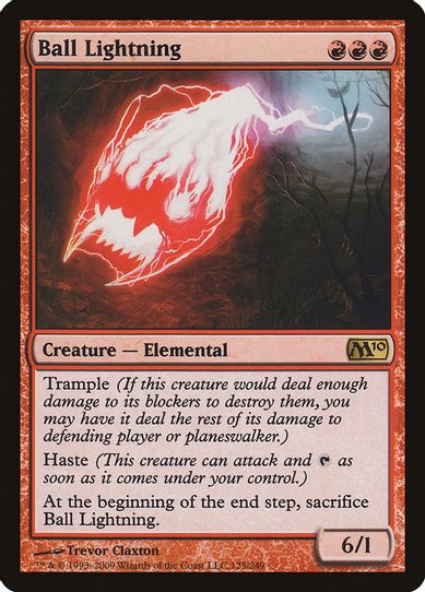 Ball Lightning [Magic 2010 (M10)]