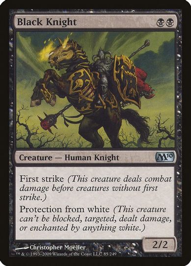 Black Knight (85) [Magic 2010 (M10)]