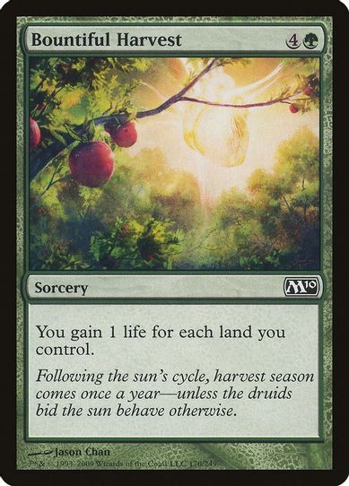 Bountiful Harvest [Magic 2010 (M10)]