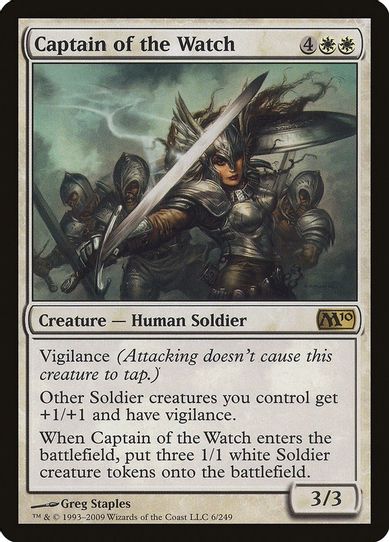 Captain of the Watch (6) [Magic 2010 (M10)]