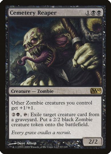 Cemetery Reaper (87) [Magic 2010 (M10)]