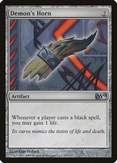 Demon's Horn [Magic 2010 (M10)]