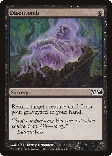 Disentomb (92) [Magic 2010 (M10)]