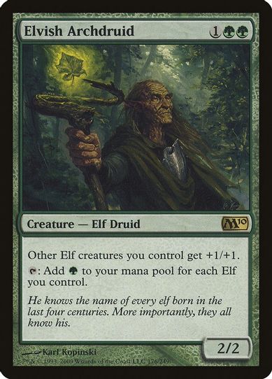 Elvish Archdruid (176) [Magic 2010 (M10)]