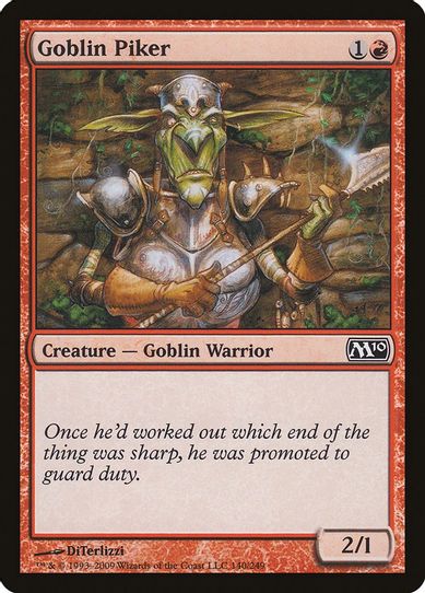 Goblin Piker [Magic 2010 (M10)]
