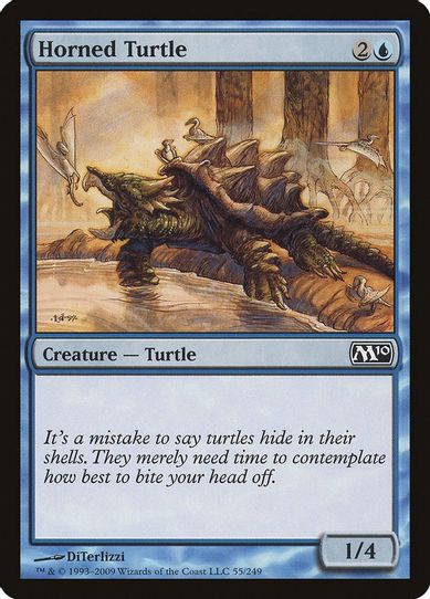 Horned Turtle [Magic 2010 (M10)]