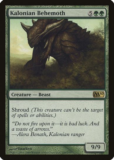 Kalonian Behemoth [Magic 2010 (M10)]