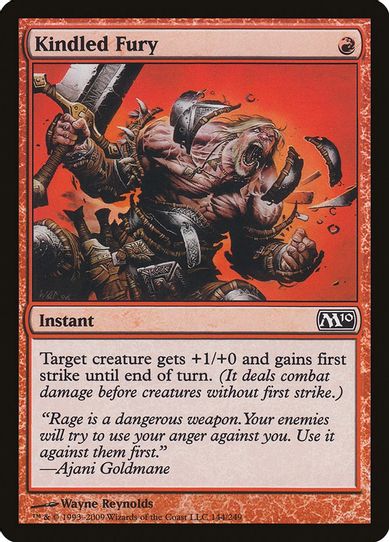 Kindled Fury (144) [Magic 2010 (M10)]
