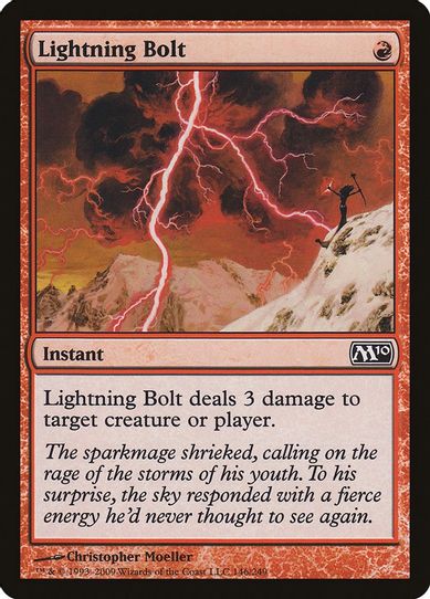 Lightning Bolt (146) [Magic 2010 (M10)]