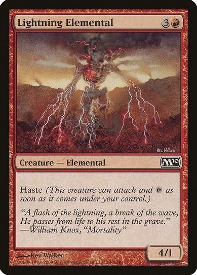 Lightning Elemental [Magic 2010 (M10)]
