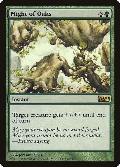 Might of Oaks (192) [Magic 2010 (M10)]