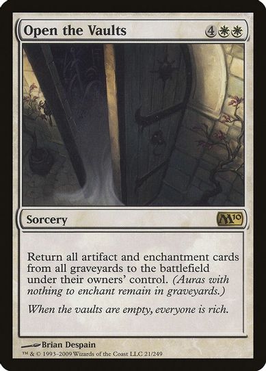 Open the Vaults (21) [Magic 2010 (M10)]