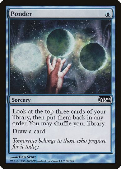 Ponder (68) [Magic 2010 (M10)]
