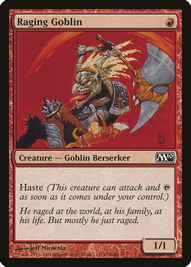 Raging Goblin [Magic 2010 (M10)]