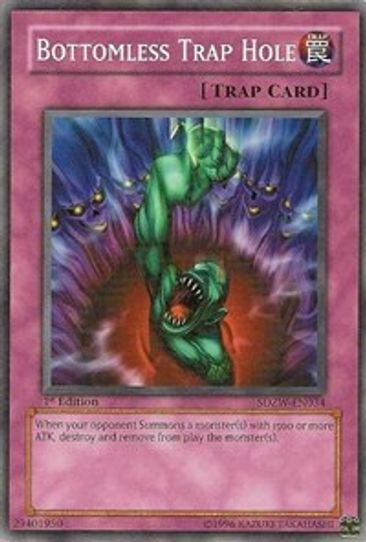 Bottomless Trap Hole (SDZW-EN034) [Structure Deck: Zombie World]