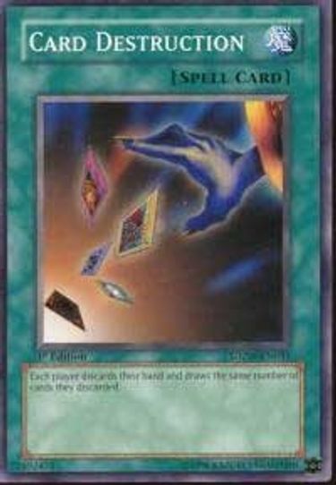 Card Destruction (SDZW-EN031) [Structure Deck: Zombie World]