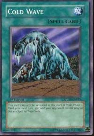 Cold Wave (SDZW-EN019) [Structure Deck: Zombie World]