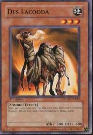 Des Lacooda (SDZW-EN013) [Structure Deck: Zombie World]