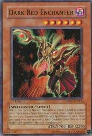 Dark Red Enchanter (SDSC-EN006) [Structure Deck: Spellcaster's Command]