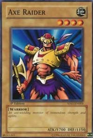 Axe Raider (5DS1-EN003) [5D's 2008 Starter Deck]
