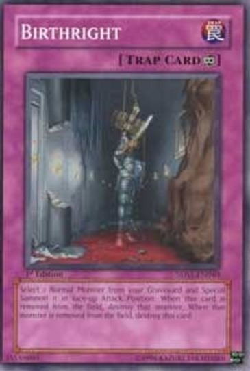 Birthright (5DS1-EN040) [5D's 2008 Starter Deck]