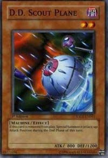 D.D. Scout Plane (SDDE-EN011) [Structure Deck: The Dark Emperor]