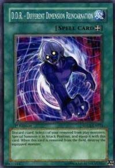 D.D.R. - Different Dimension Reincarnation (SDDE-EN018) [Structure Deck: The Dark Emperor]