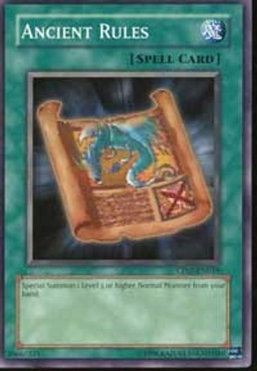Ancient Rules (CP07-EN019) [Champion Pack 7]