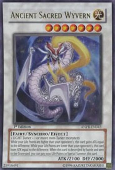 Ancient Sacred Wyvern (ANPR-EN043) [Ancient Prophecy]