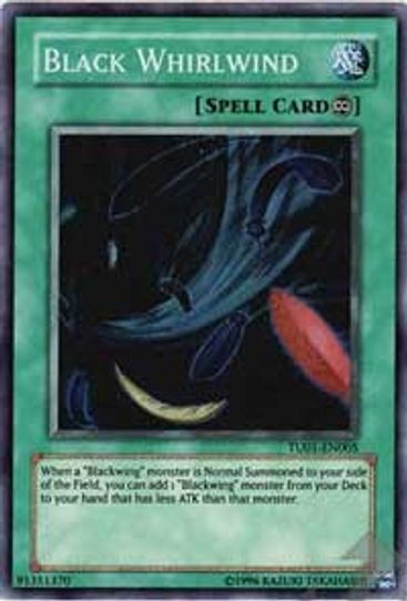 Black Whirlwind (TU01-EN005) [Turbo Pack Booster One Pack]