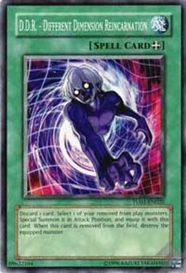 D.D.R. - Different Dimension Reincarnation (TU01-EN020) [Turbo Pack Booster One Pack]