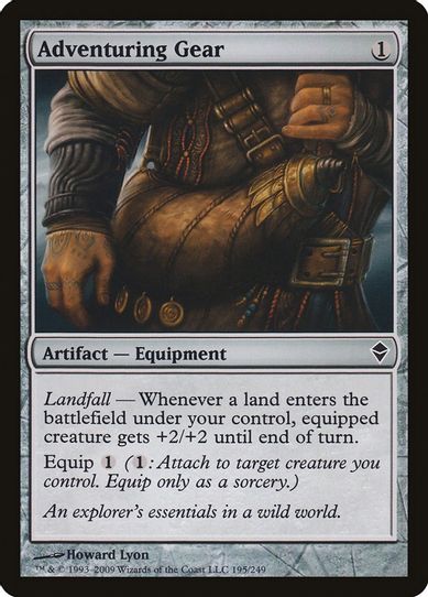 Adventuring Gear (195) [Zendikar]