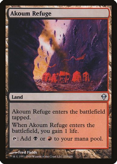 Akoum Refuge (210) [Zendikar]