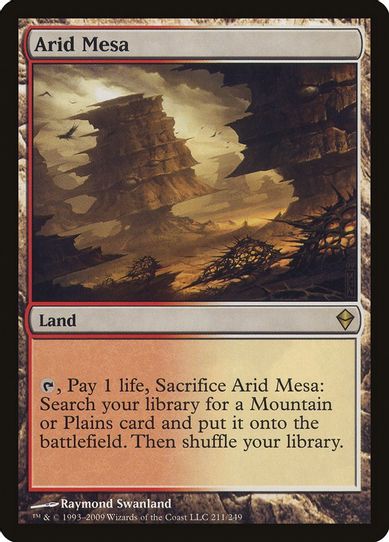 Arid Mesa (211) [Zendikar]
