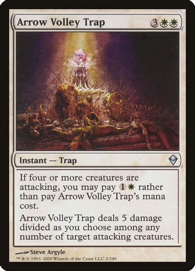 Arrow Volley Trap (2) [Zendikar]