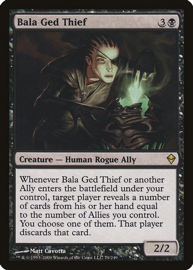 Bala Ged Thief (79) [Zendikar]
