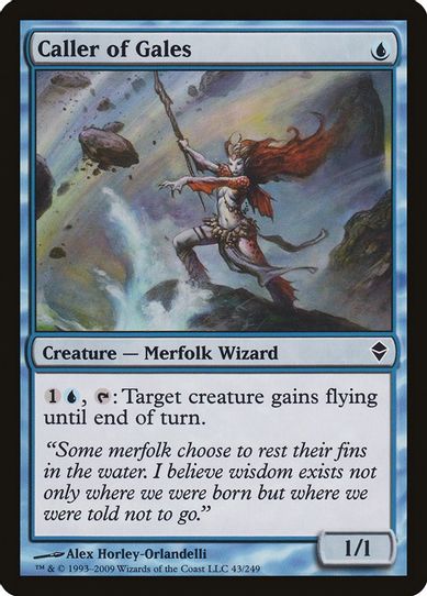 Caller of Gales (43) [Zendikar]