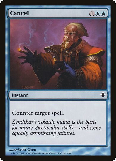 Cancel (44) [Zendikar]